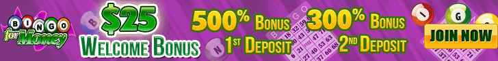 $25 Free Welcome Bonus, 500% bonus on 1st deposit, 300% bonus on 2nd deposit!